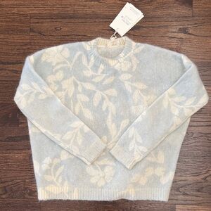Sézane Light Blue Sweater